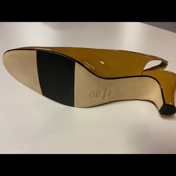 Anyi Lu Nude Patent Slingbacks 8.5US - Picture 5 of 6